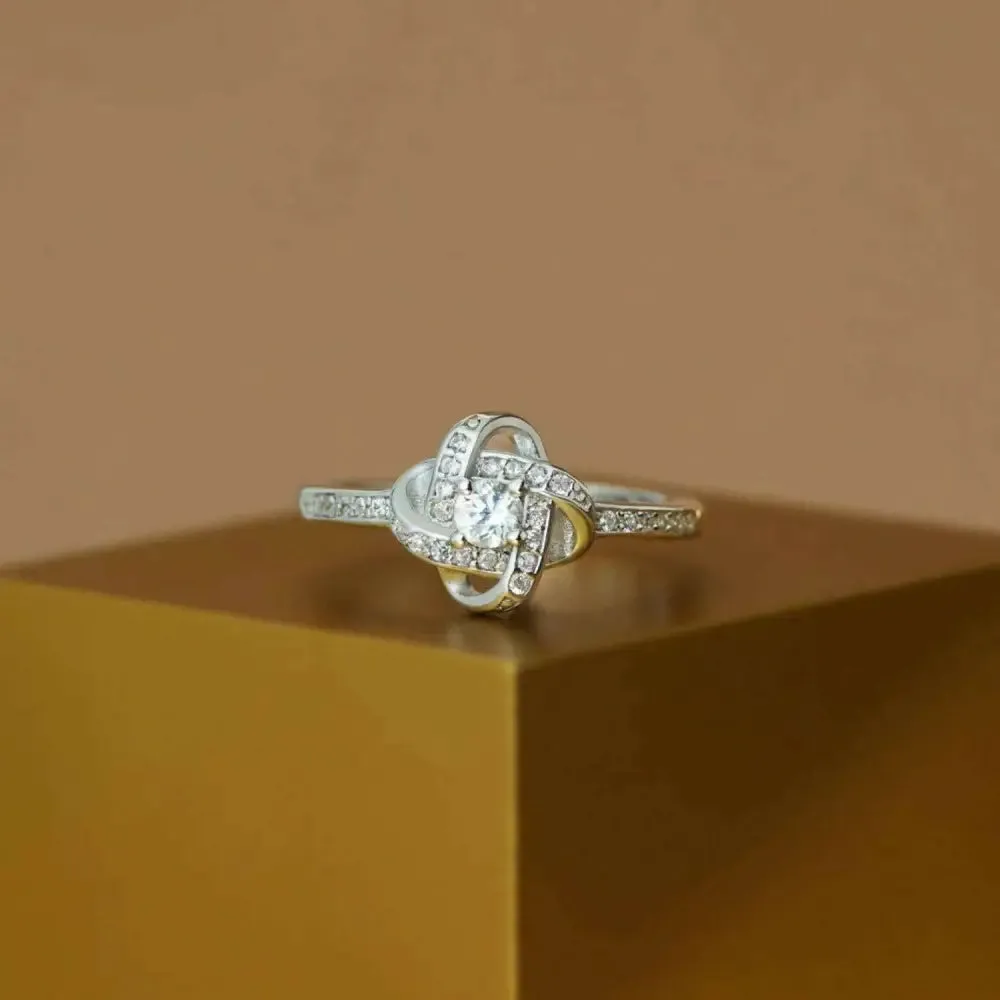 Elevate Your Style with Exclusive 925 Sterling Silver Zircon Ring