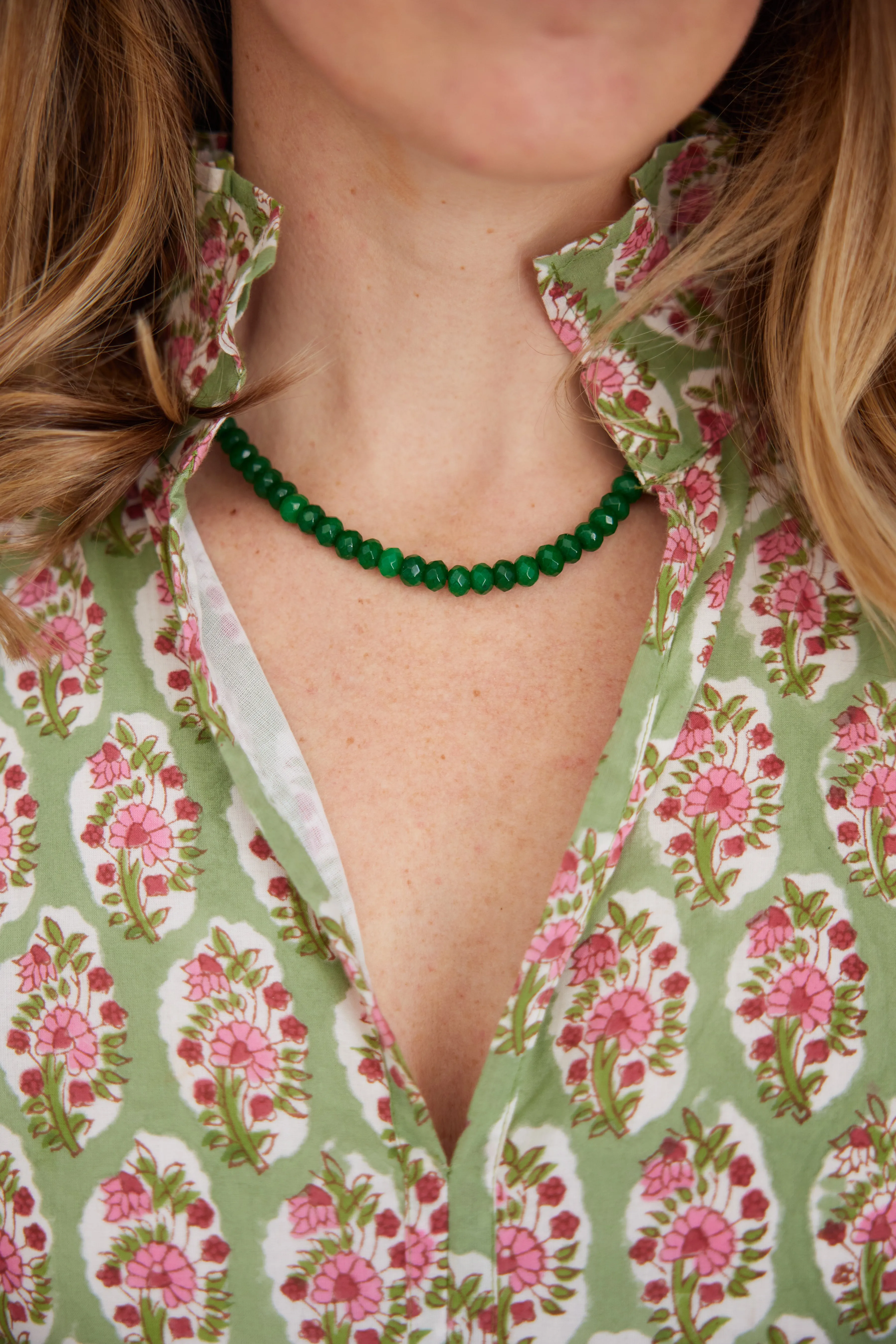 Emerald Candy Necklace