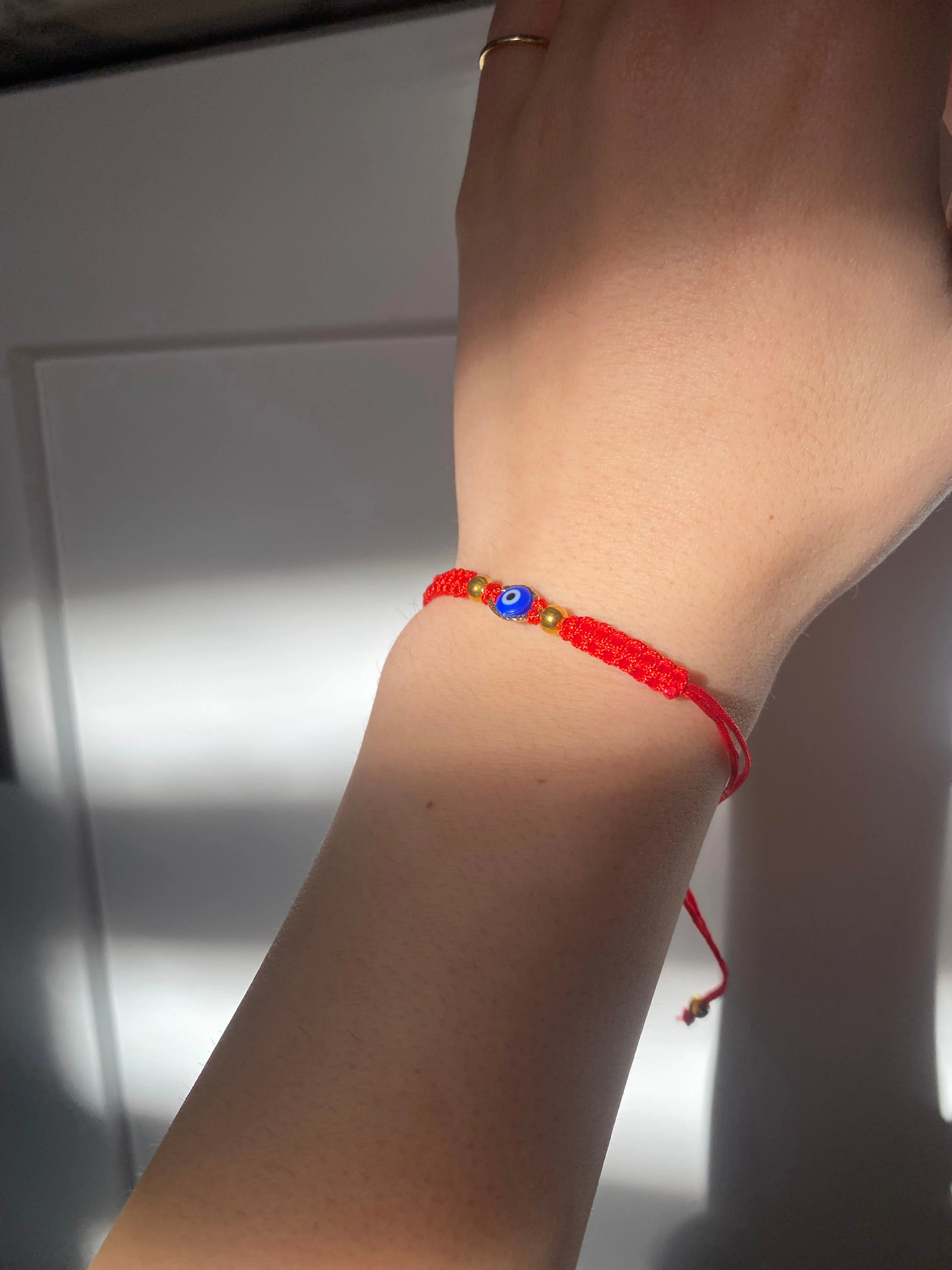 Evil Eye Macramé Bracelet