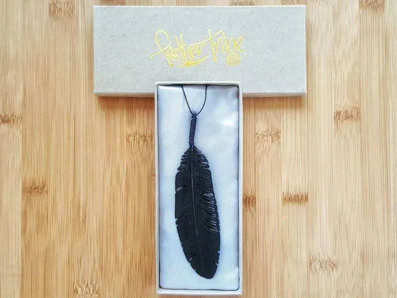 Feather Tribe Spirit Bird Necklace - Large