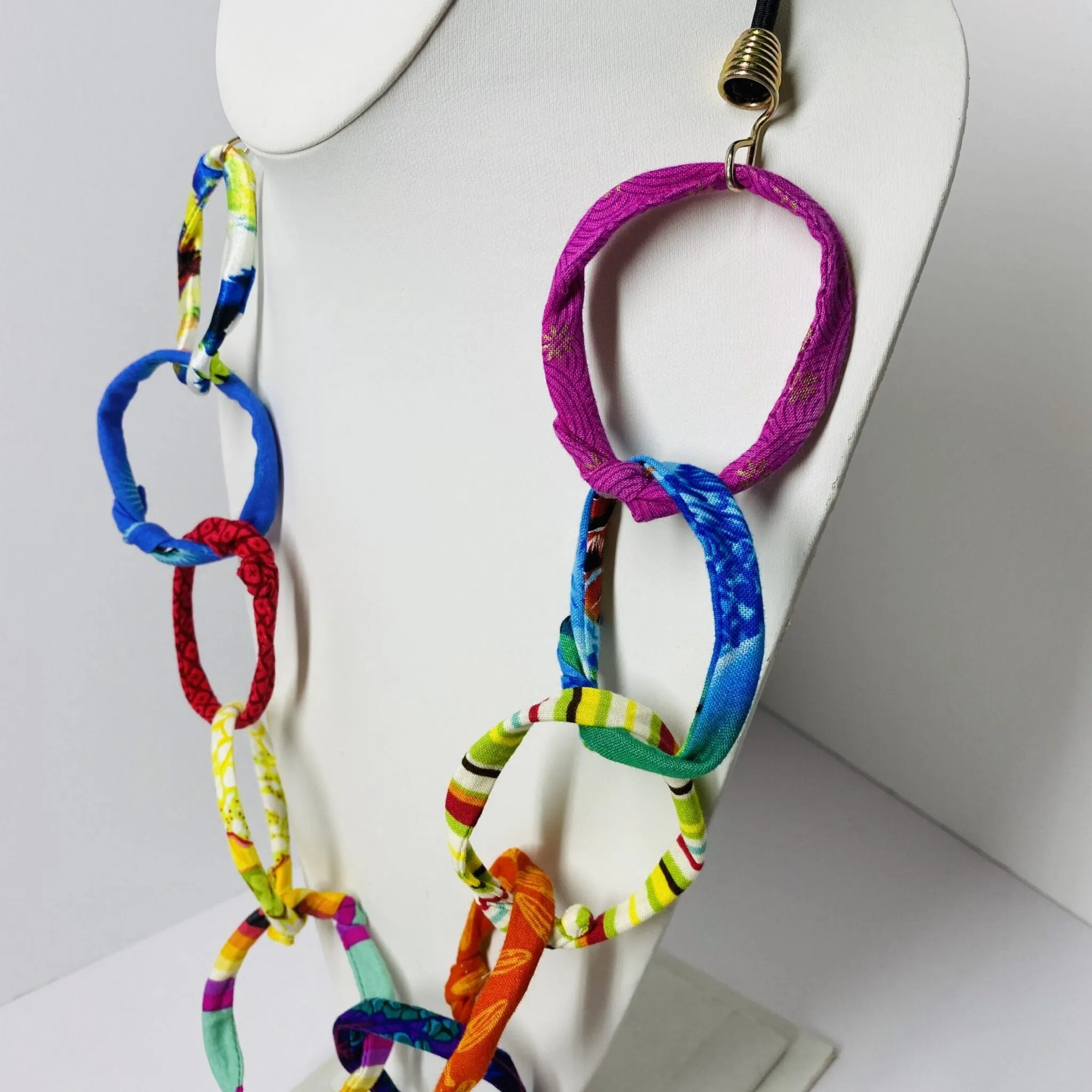FICKLESTICKS Chain on Bungee Necklace - NEUTRALS (NOT MULTI)