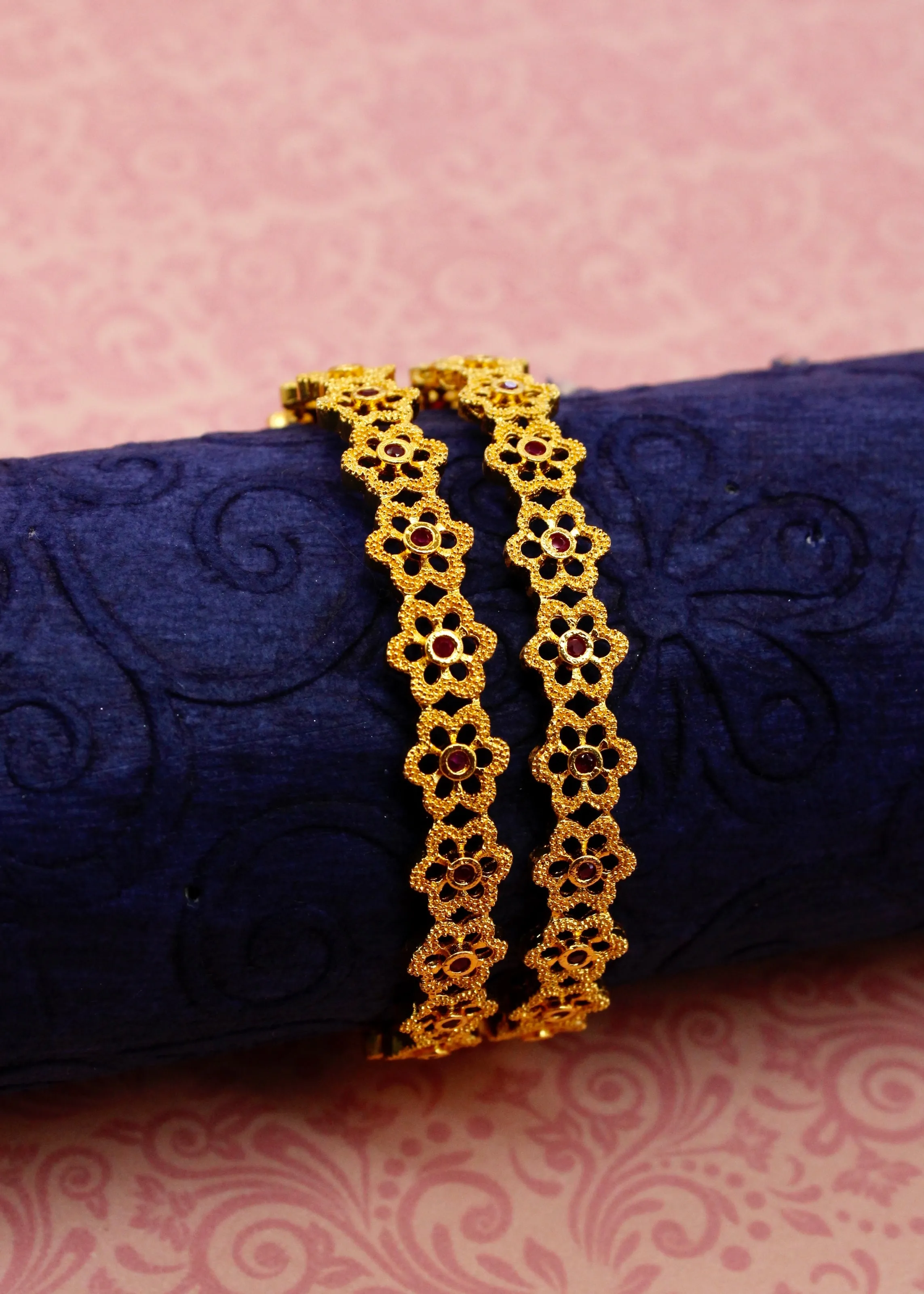 FLORAL DESIGNER BANGLES