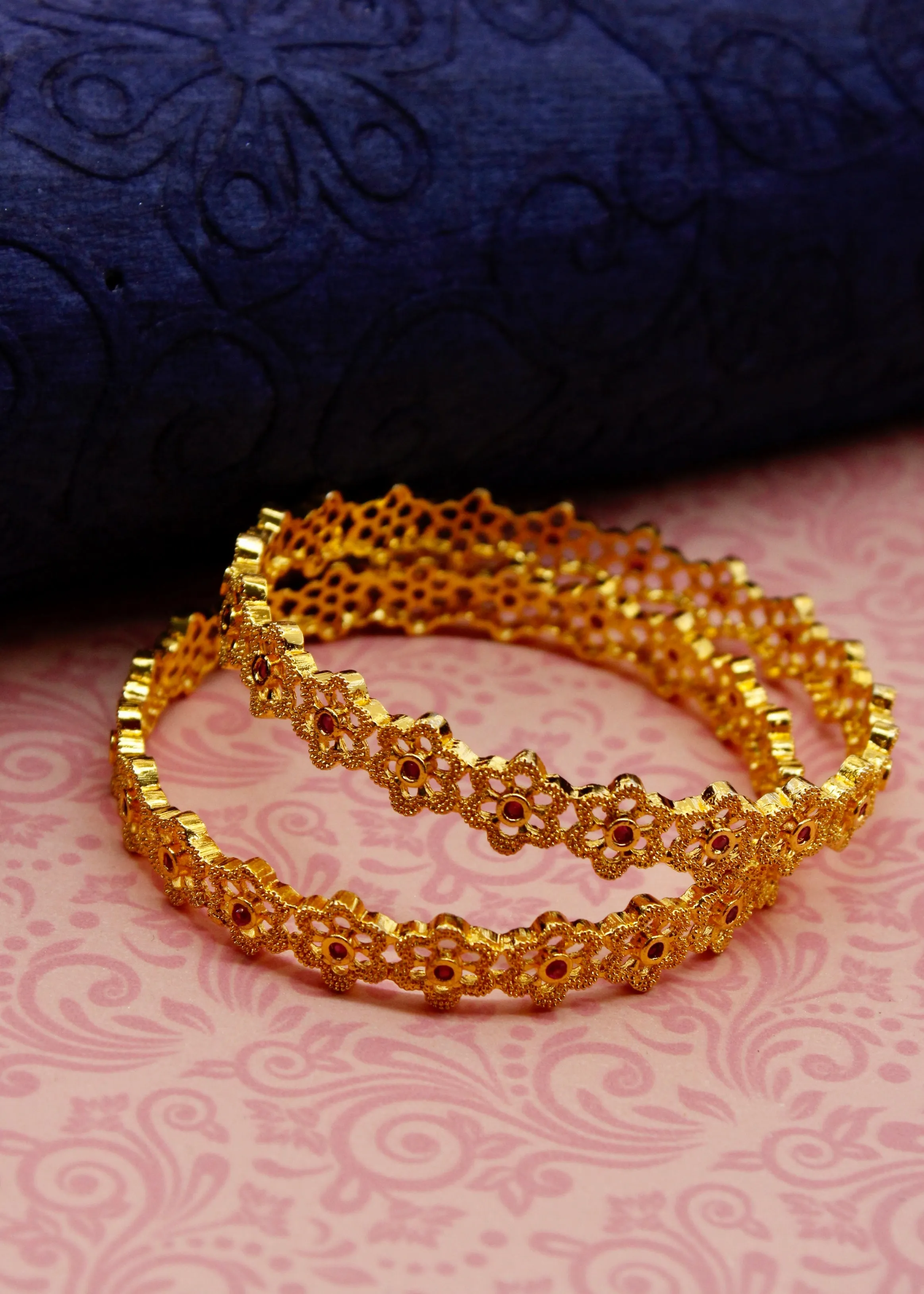 FLORAL DESIGNER BANGLES