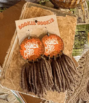Flower Child Fringe Earring