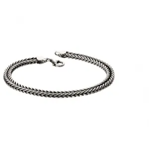 Fred Bennett Oxidised Fox Tail Chain Bracelet B5126