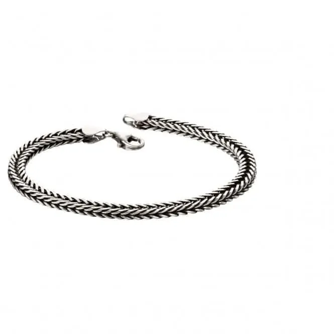 Fred Bennett Oxidised Fox Tail Chain Bracelet B5126