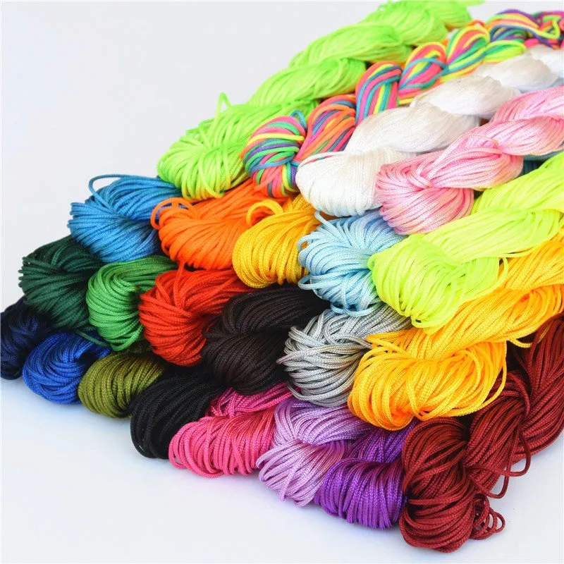 Gold (20m) 1mm Braided Thread