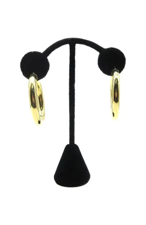 Gold Chunky Hoops Sm.