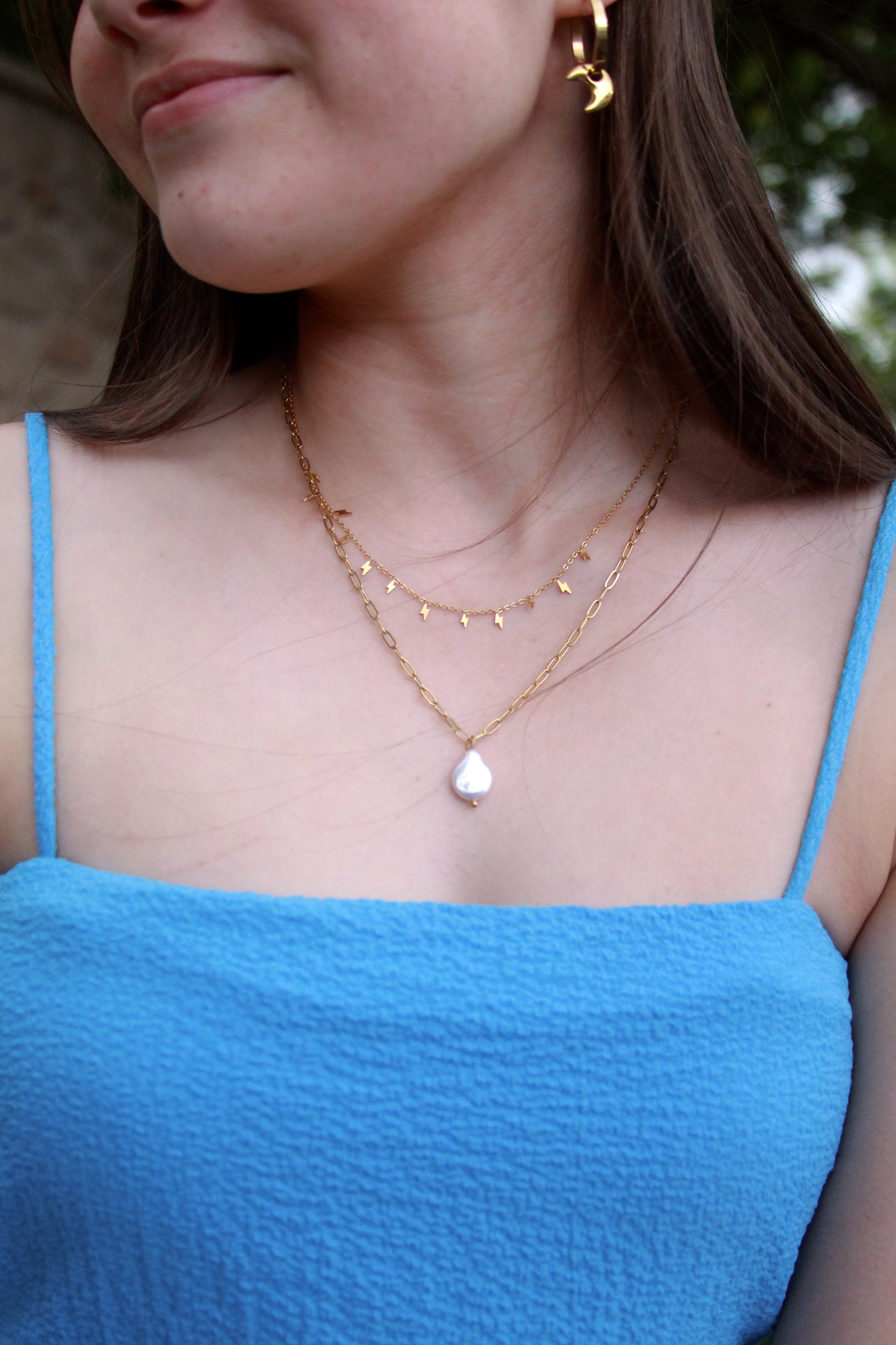 Golden Coast Pearl Necklace