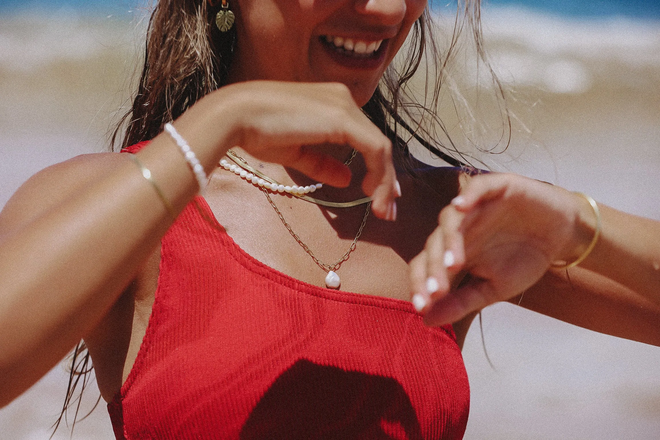 Golden Coast Pearl Necklace