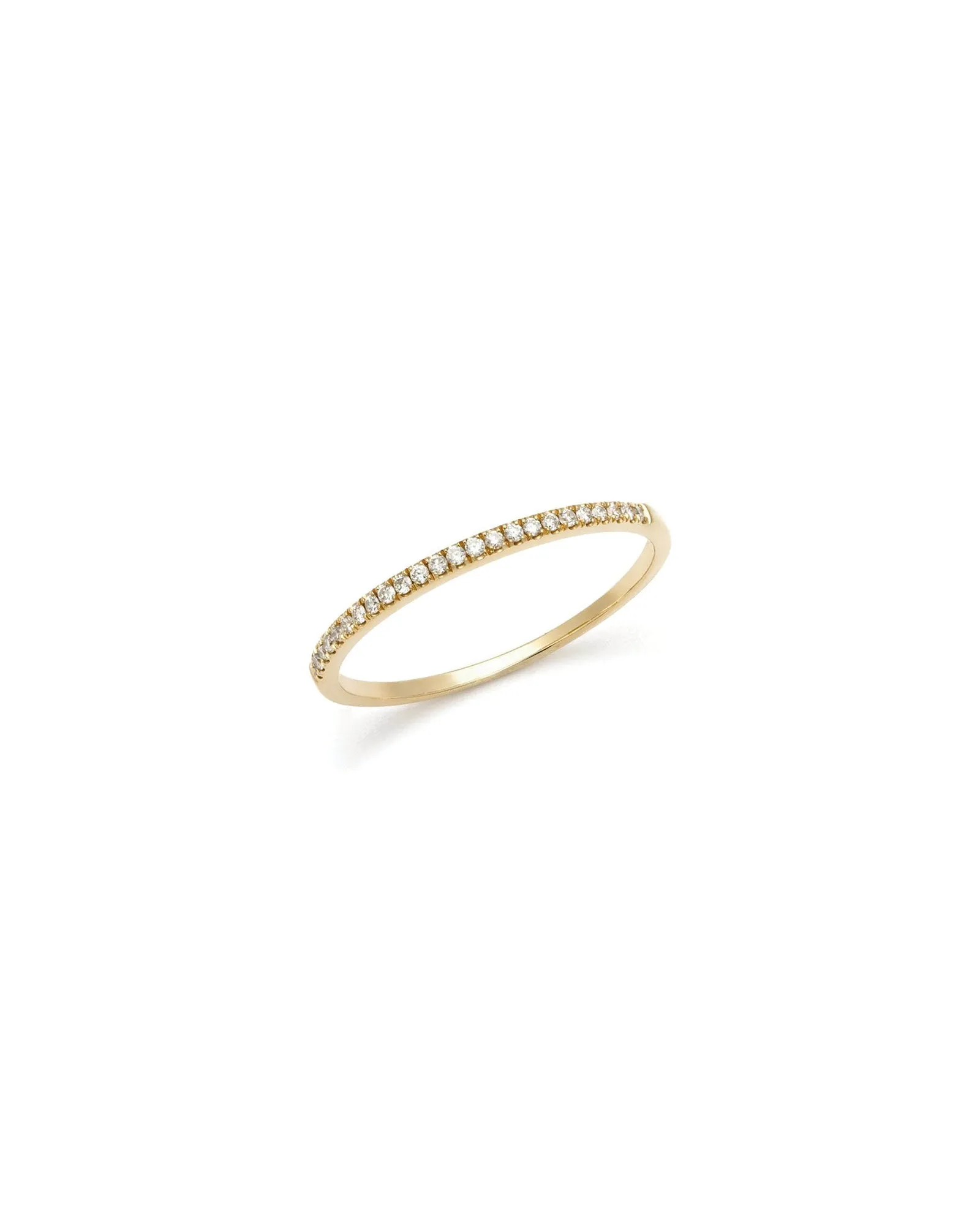 Half Eternity CZ Ring