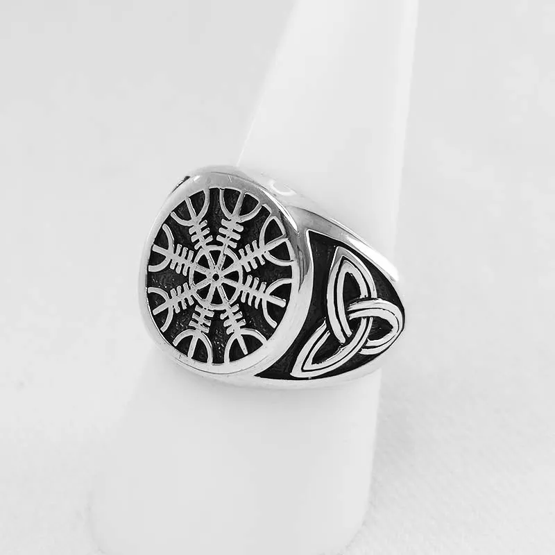 Helm of Awe & Triquetra Ring