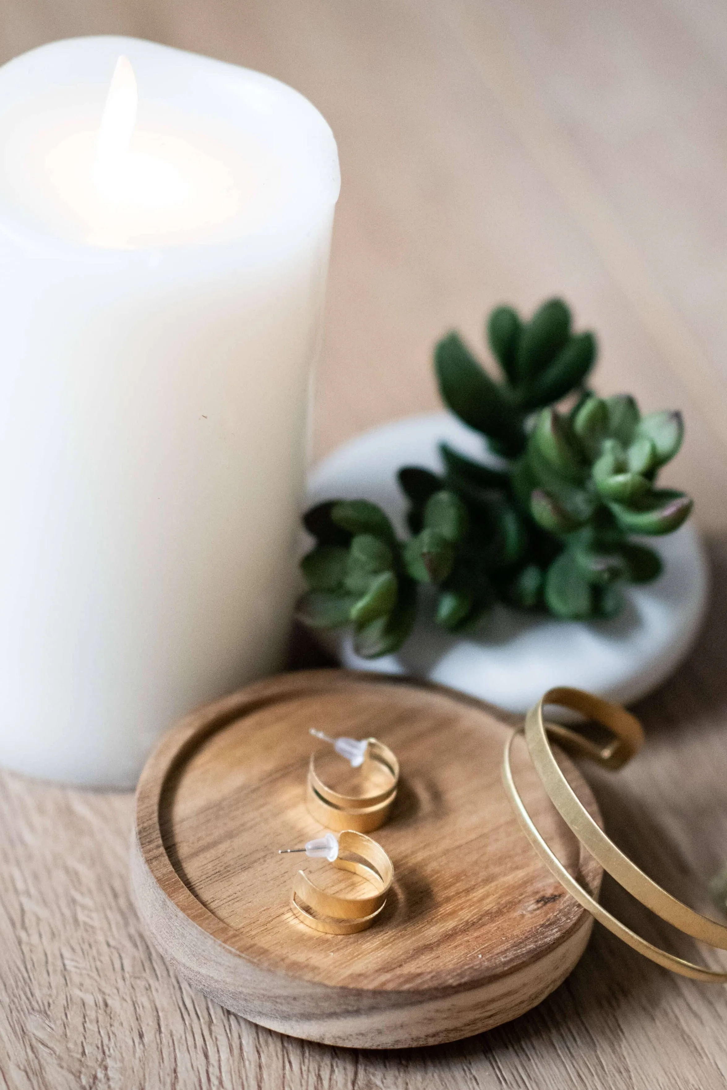 Honor Huggie Earrings