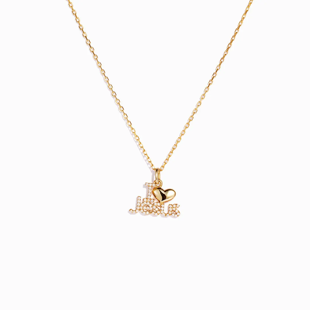 Jesus Is The Reason For The Season I Love Jesus Necklace