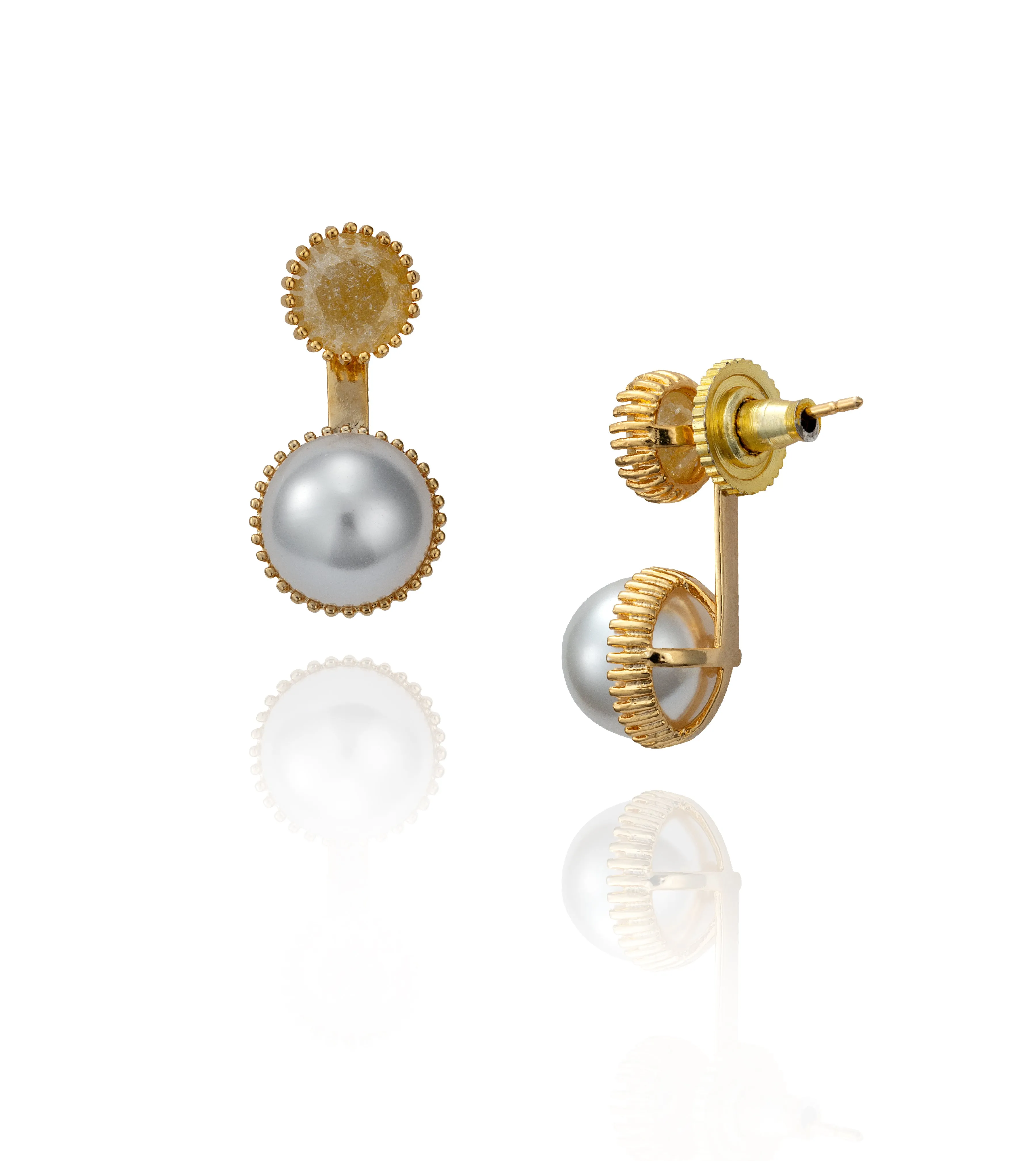 JILL EAR JACKET EARRINGS
