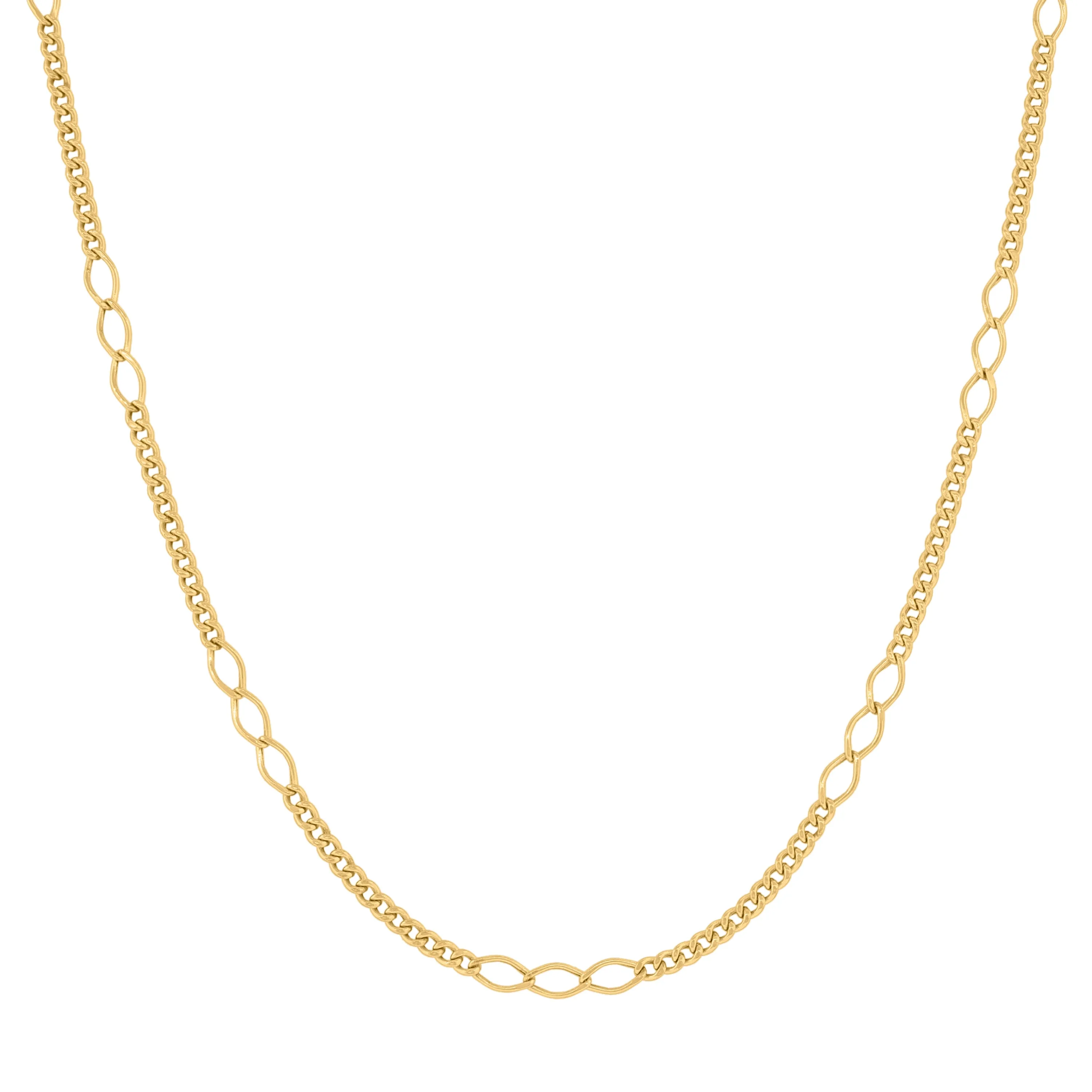 Keene Jewelers 14kt Yellow Gold Unisex Polished Finish Necklace Size 20 Inches