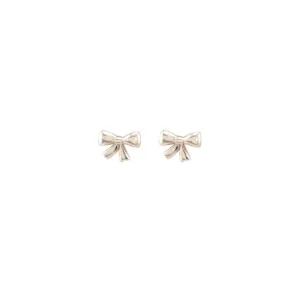 KN Bow Studs in Sterling Silver