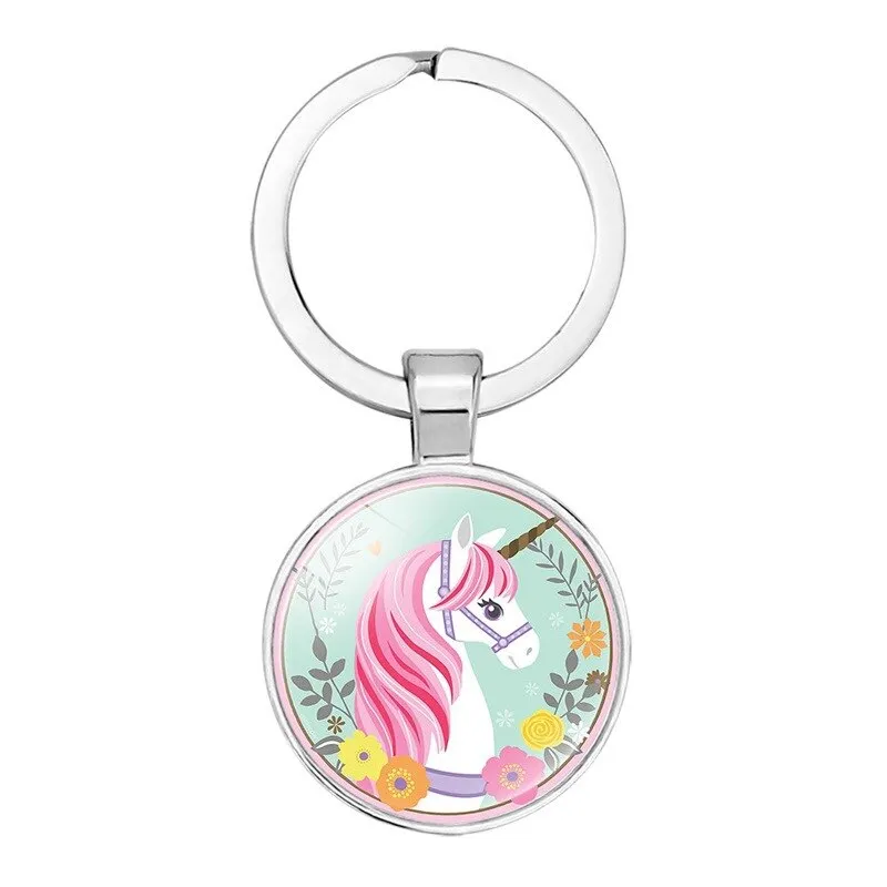 LGBT Rainbow Pride Metal Unicorns Key Chains