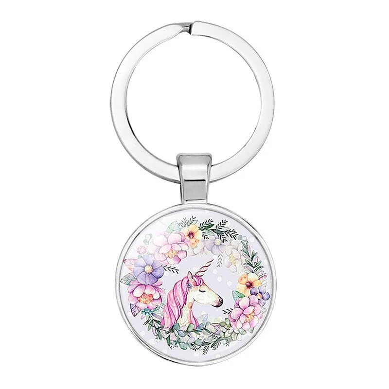 LGBT Rainbow Pride Metal Unicorns Key Chains