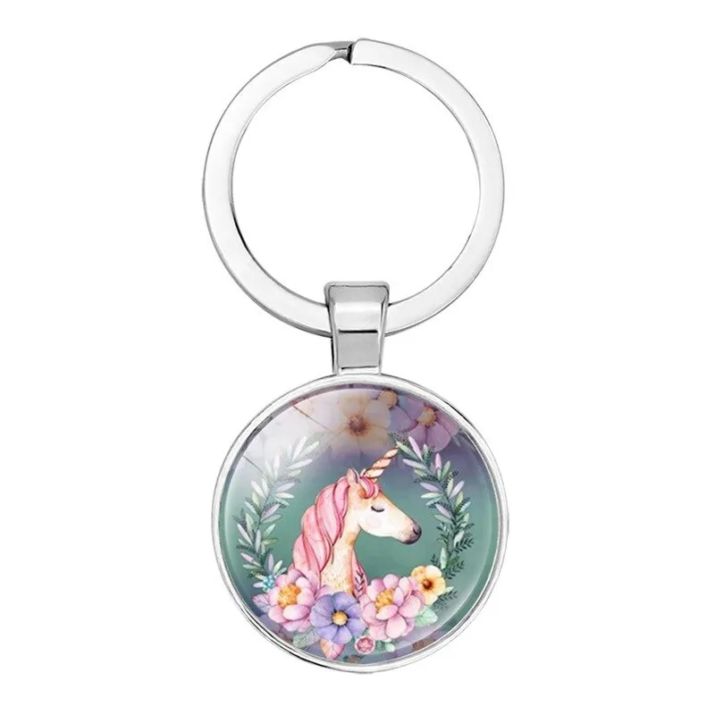 LGBT Rainbow Pride Metal Unicorns Key Chains