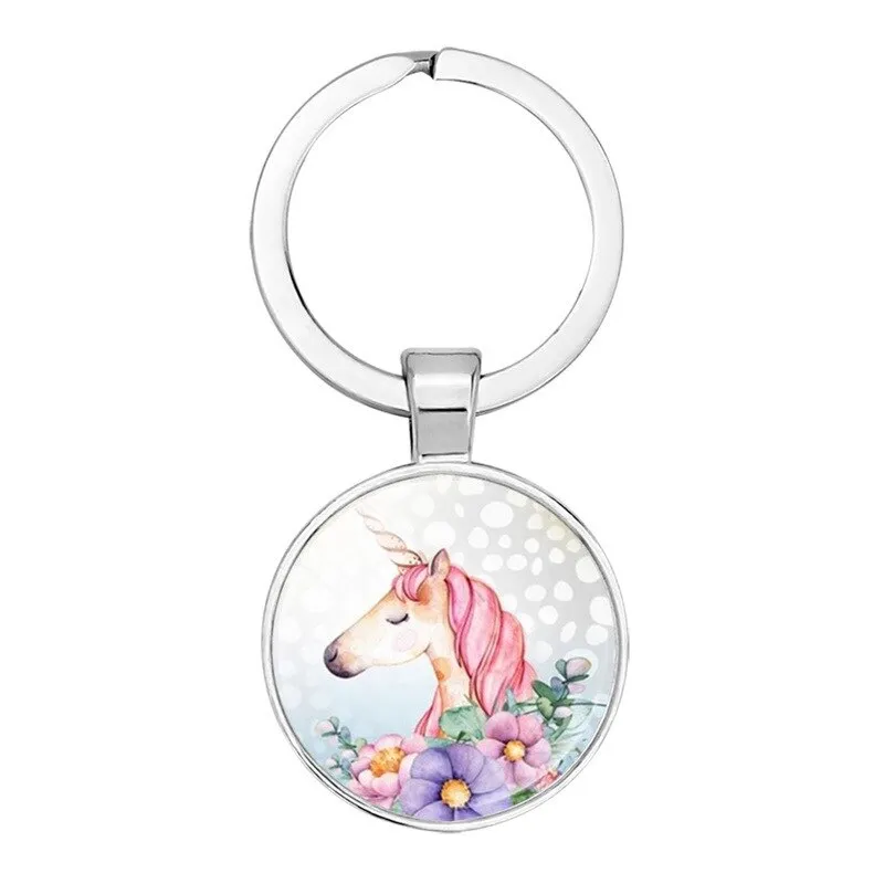 LGBT Rainbow Pride Metal Unicorns Key Chains