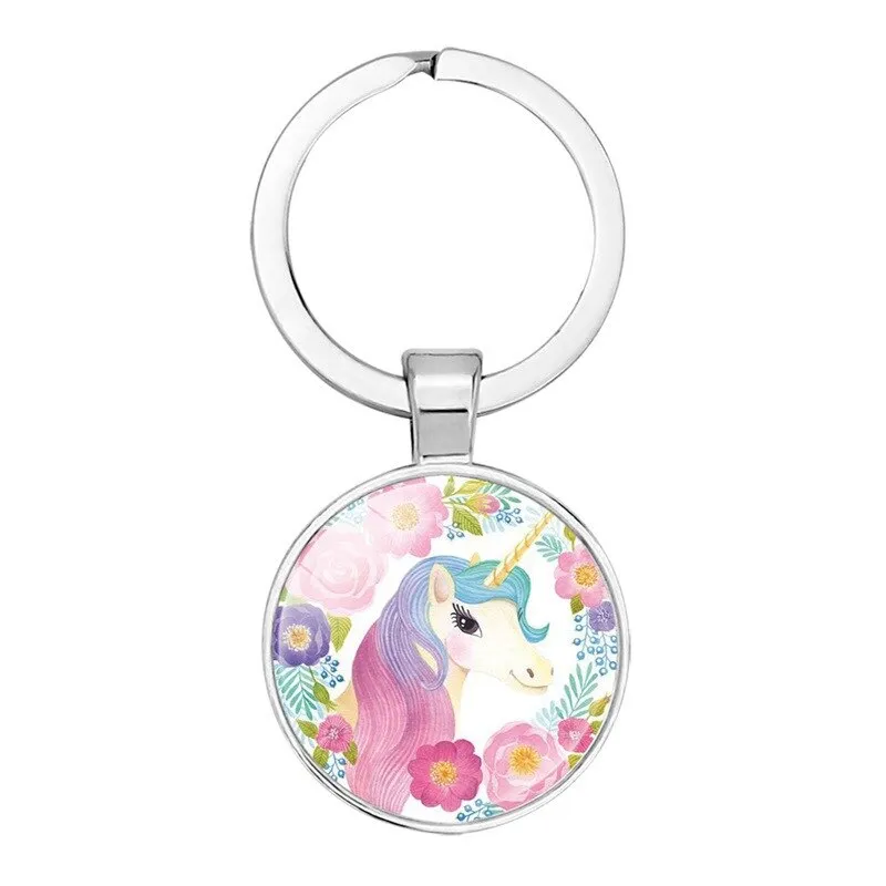 LGBT Rainbow Pride Metal Unicorns Key Chains