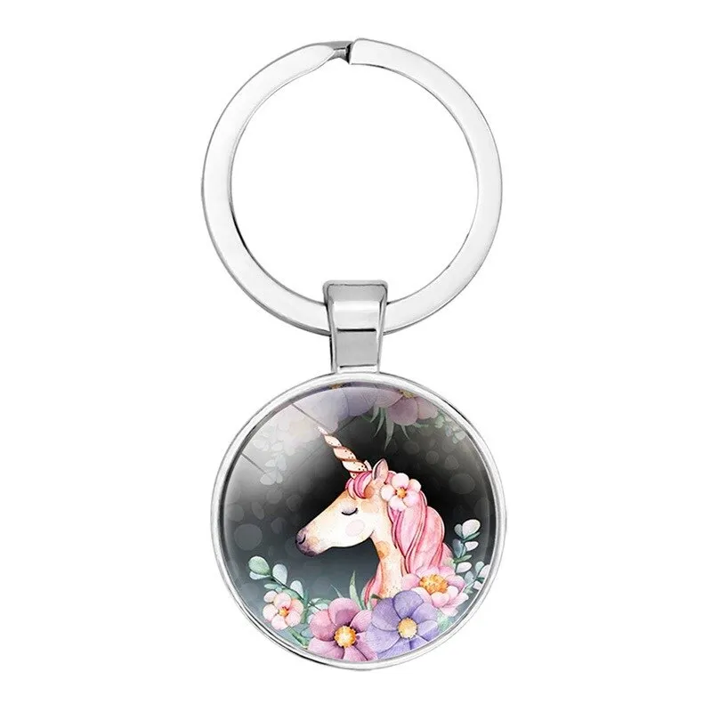LGBT Rainbow Pride Metal Unicorns Key Chains