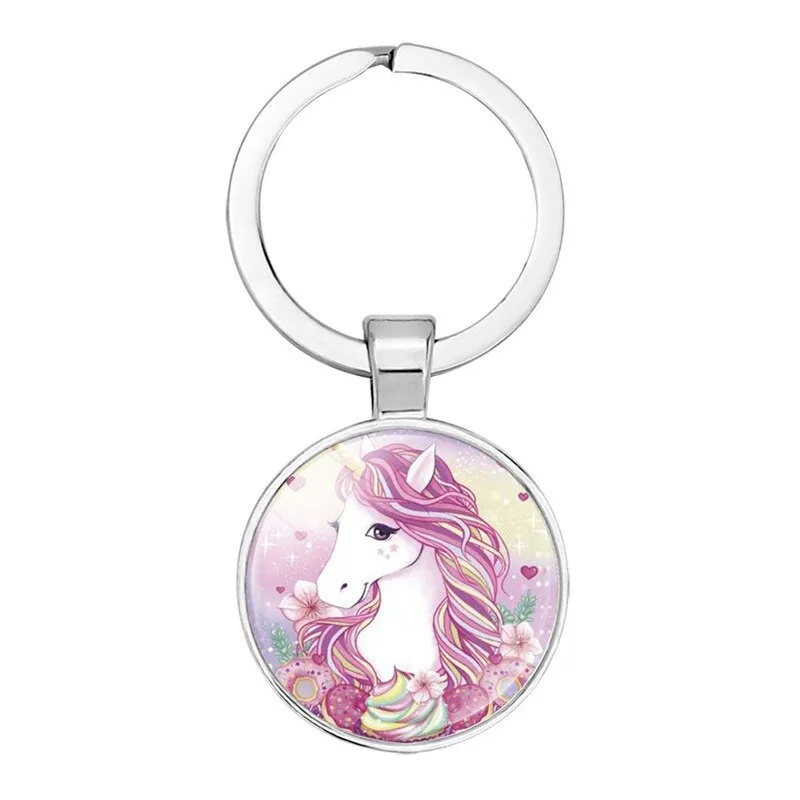 LGBT Rainbow Pride Metal Unicorns Key Chains