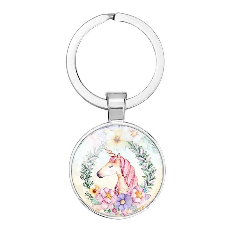 LGBT Rainbow Pride Metal Unicorns Key Chains
