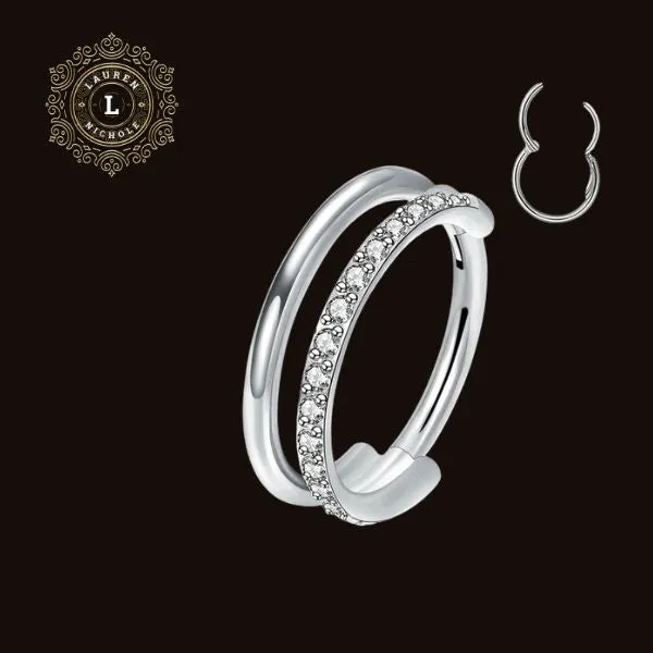 Luxe G23 Titanium Hoop Rings