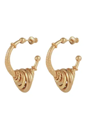 Maranzana Earrings in Gold