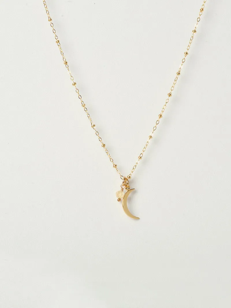Midnight Necklace | Gold