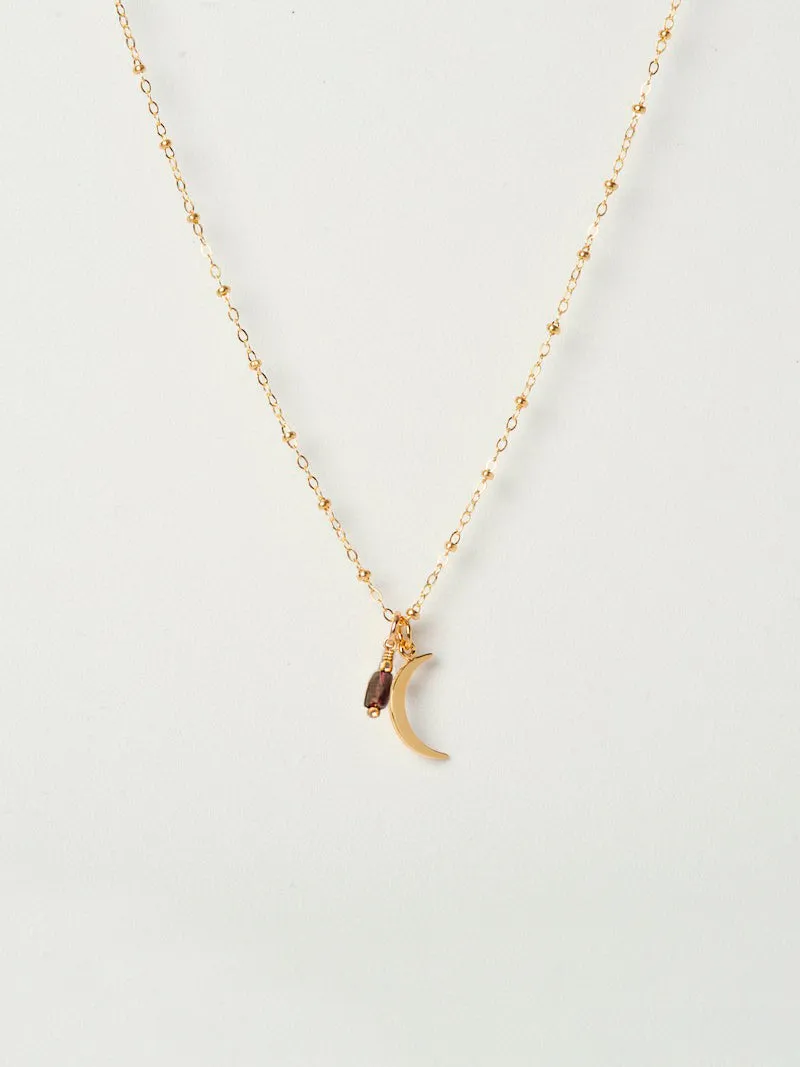 Midnight Necklace | Gold