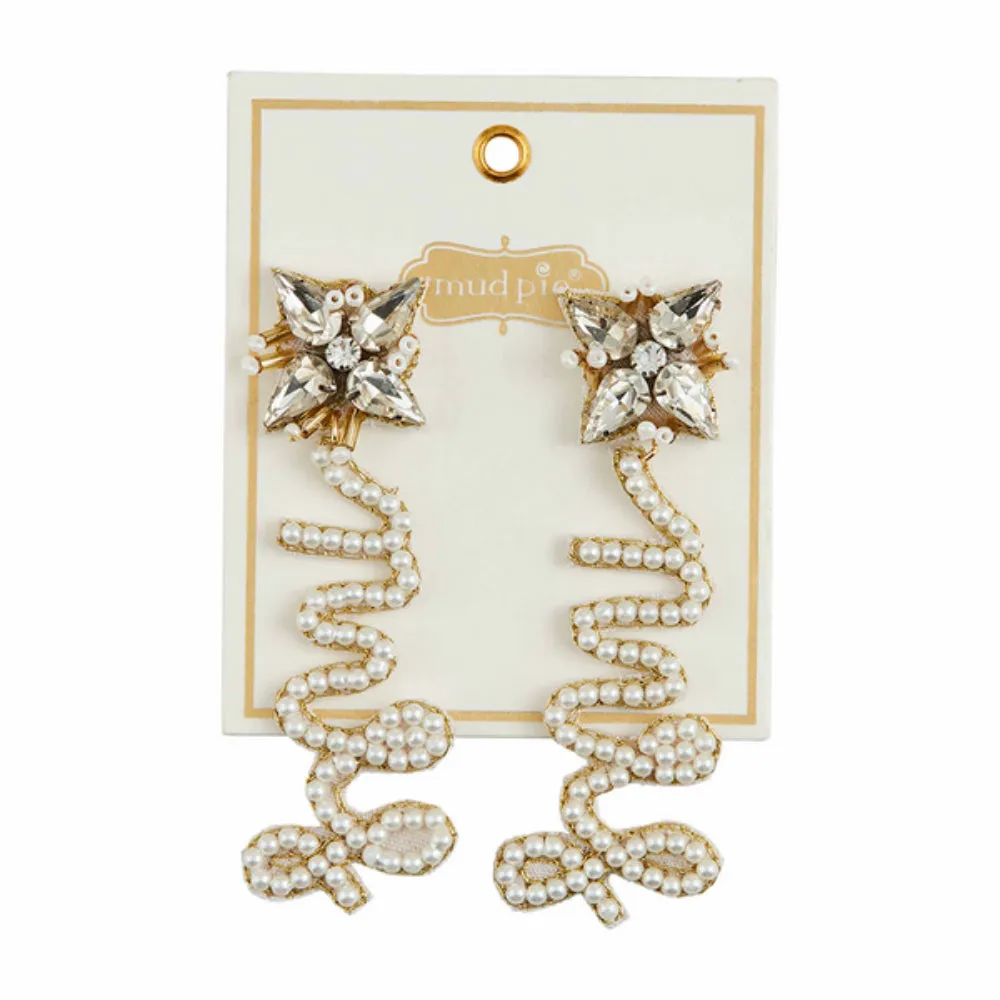 Mud Pie Bridal Earrings