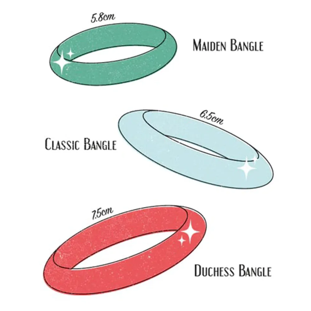 Narrow Buttery Heavy Carve Bangle by Splendette