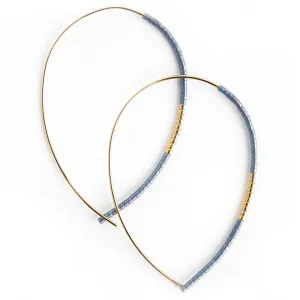 Norah Earrings, Cornflower
