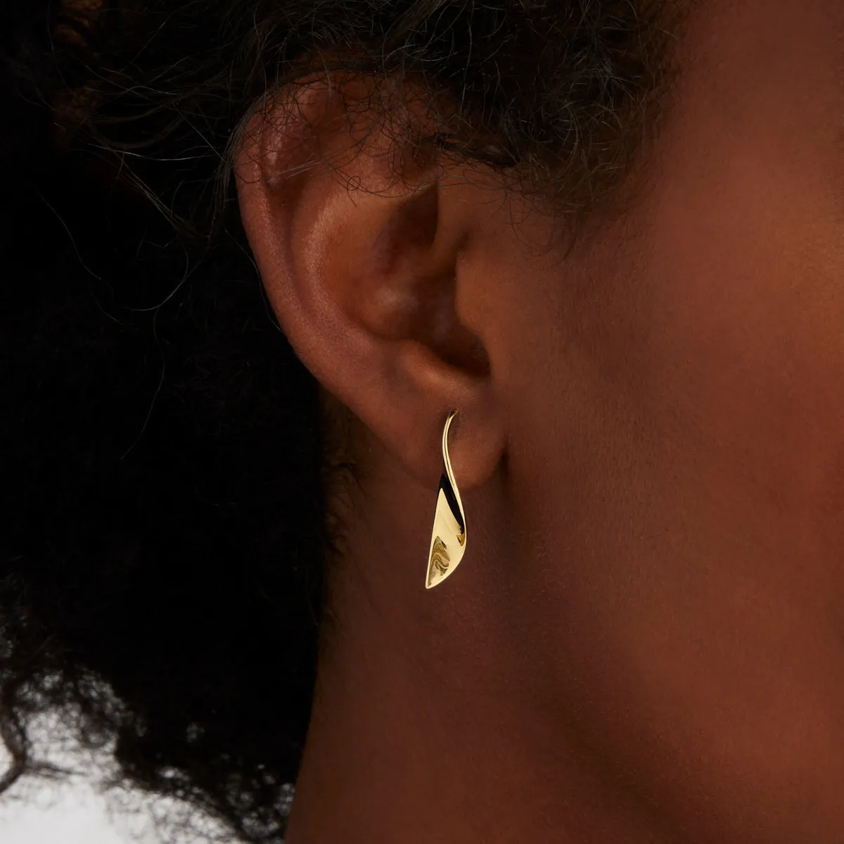 Ocean Trail Earrings - Gold Plated