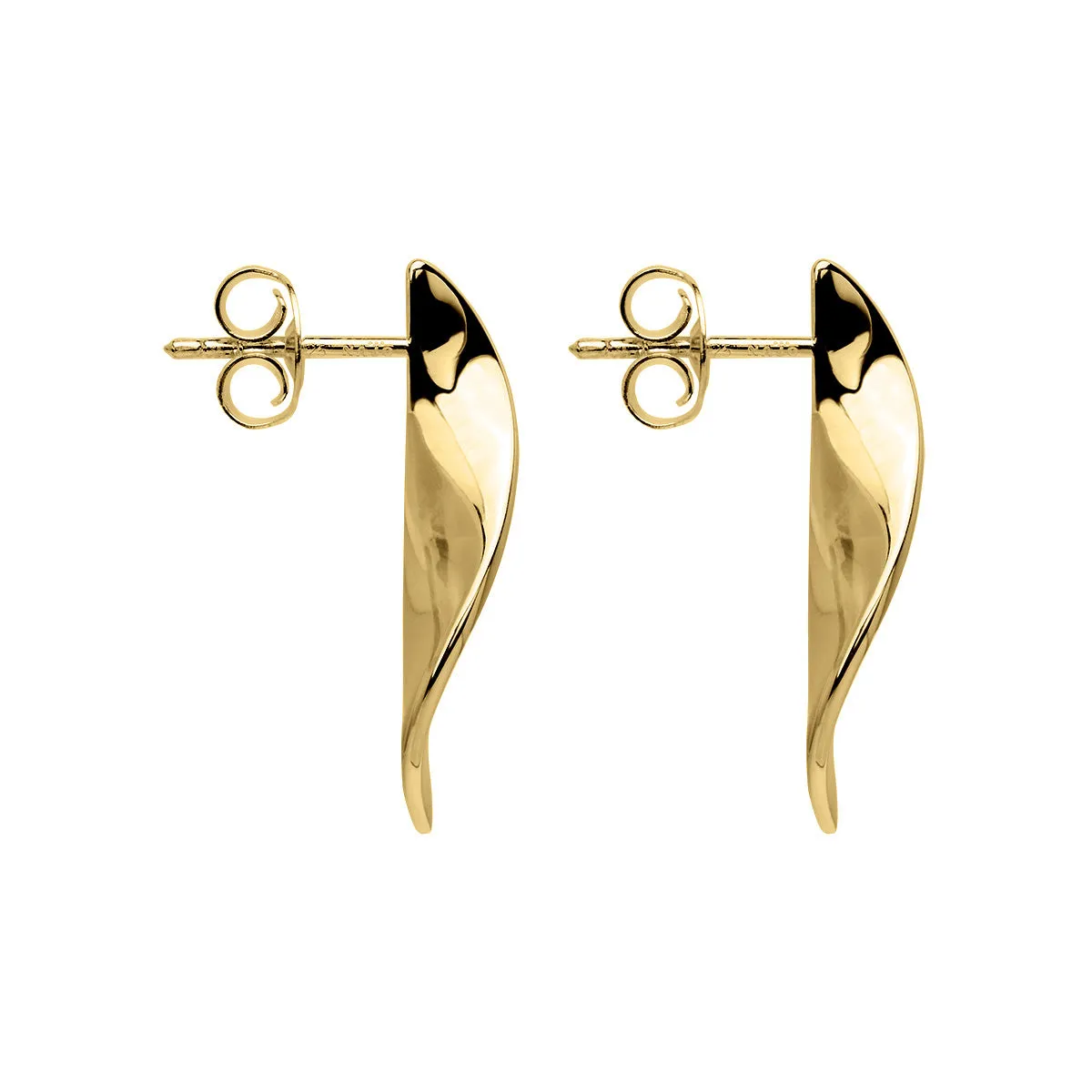 Ocean Trail Earrings - Gold Plated