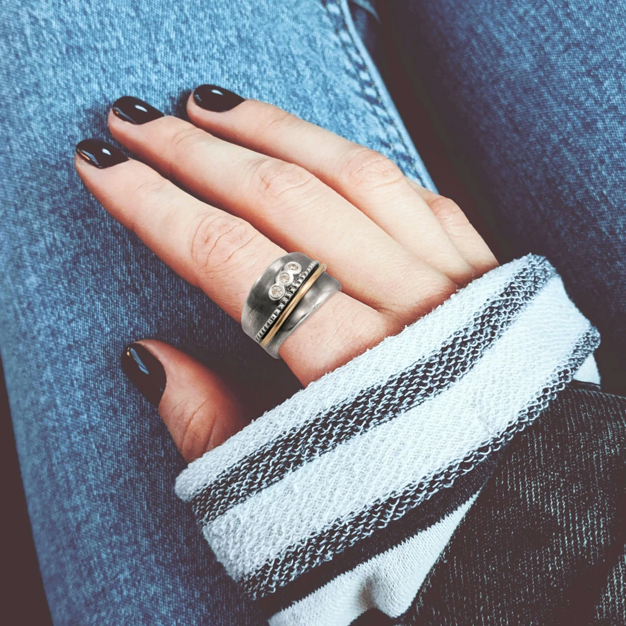 Opulent Flare Ring