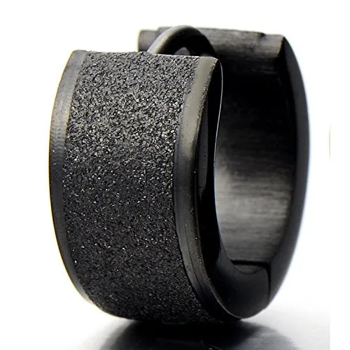 Pair of Satin Finishing Huggie Hinged Hoop Earrings for Men and Women, Perfect for Adding a Touch of Elegance to Everyday Wear or Special Occasions