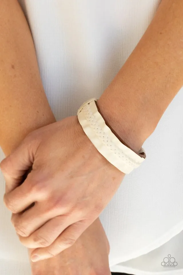 Paparazzi Bracelet ~ Country Craft Time - Brown