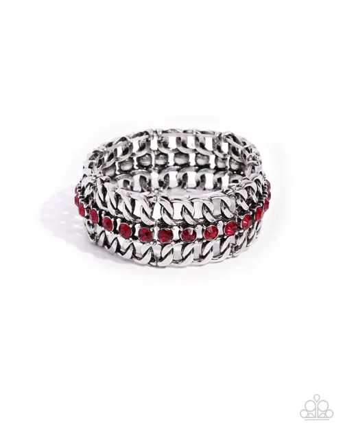 Paparazzi Bracelet ~ Secure Shimmer