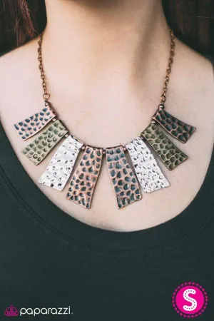 Paparazzi Necklace ~ A Fan of the Tribe