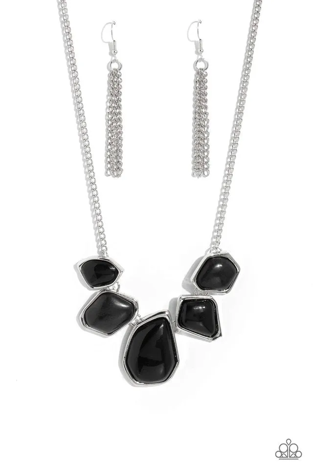 Paparazzi Necklace ~ Beyond the Badlands - Black