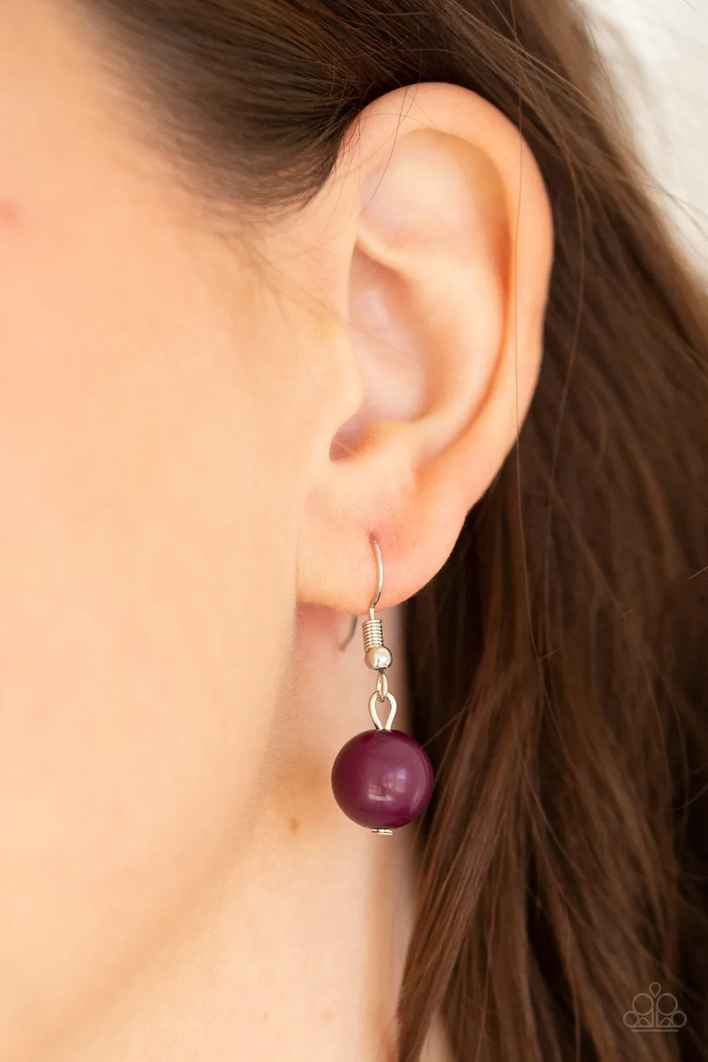 Paparazzi Pleasant Promenade Purple Long Necklace