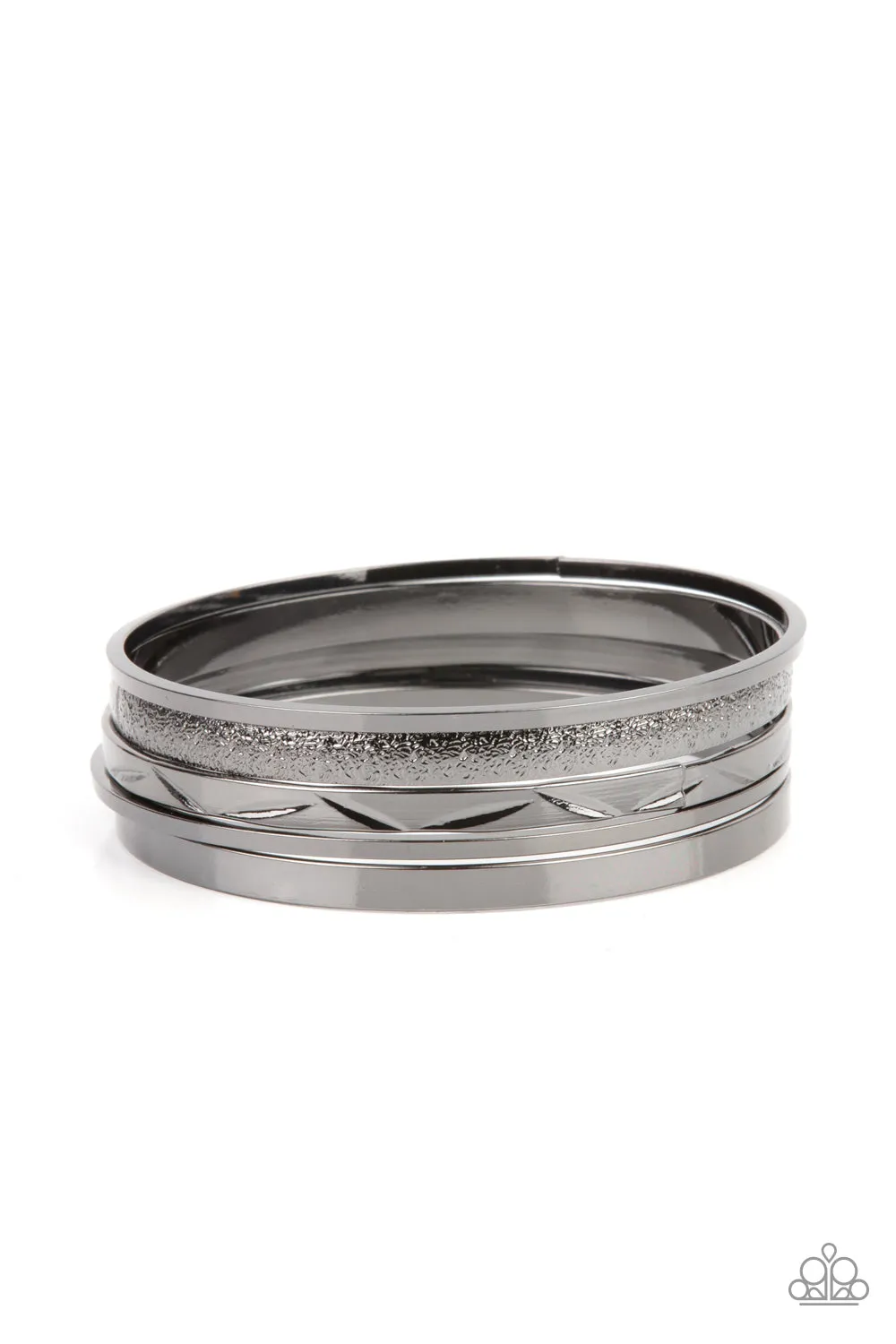 PAPARAZZI Stackable Style - Black Bracelets