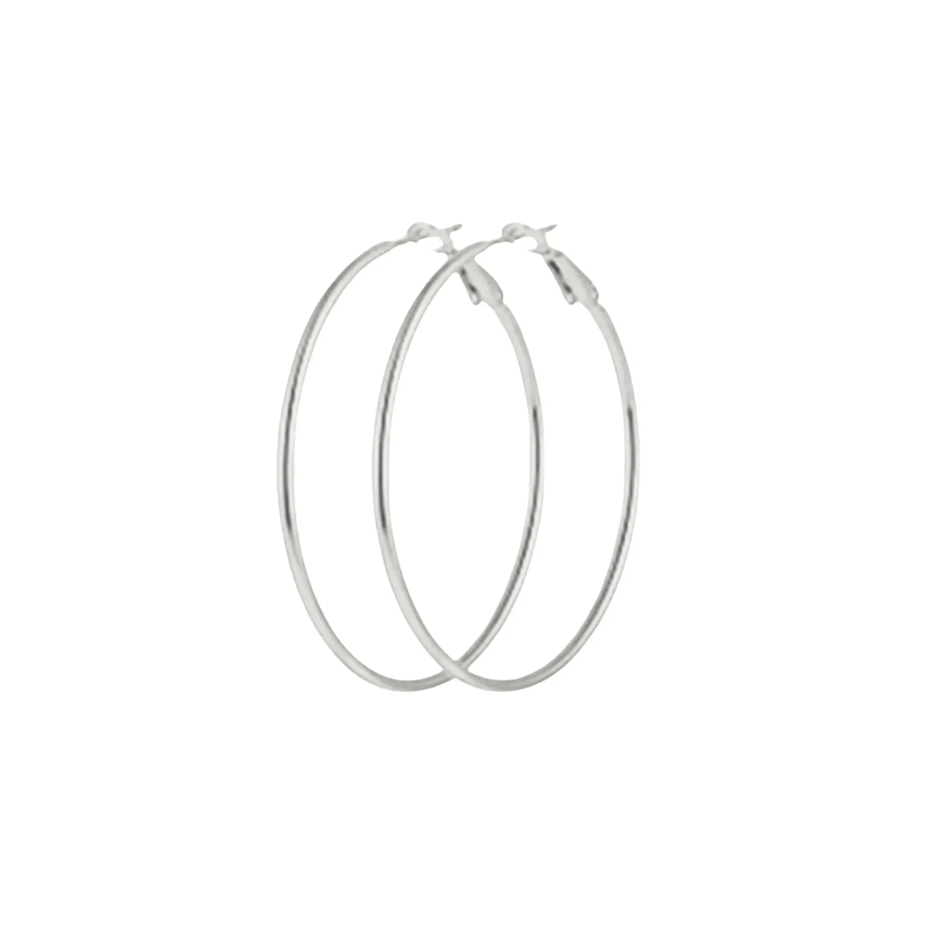 Passion Waterproof Hoop Silver Plating