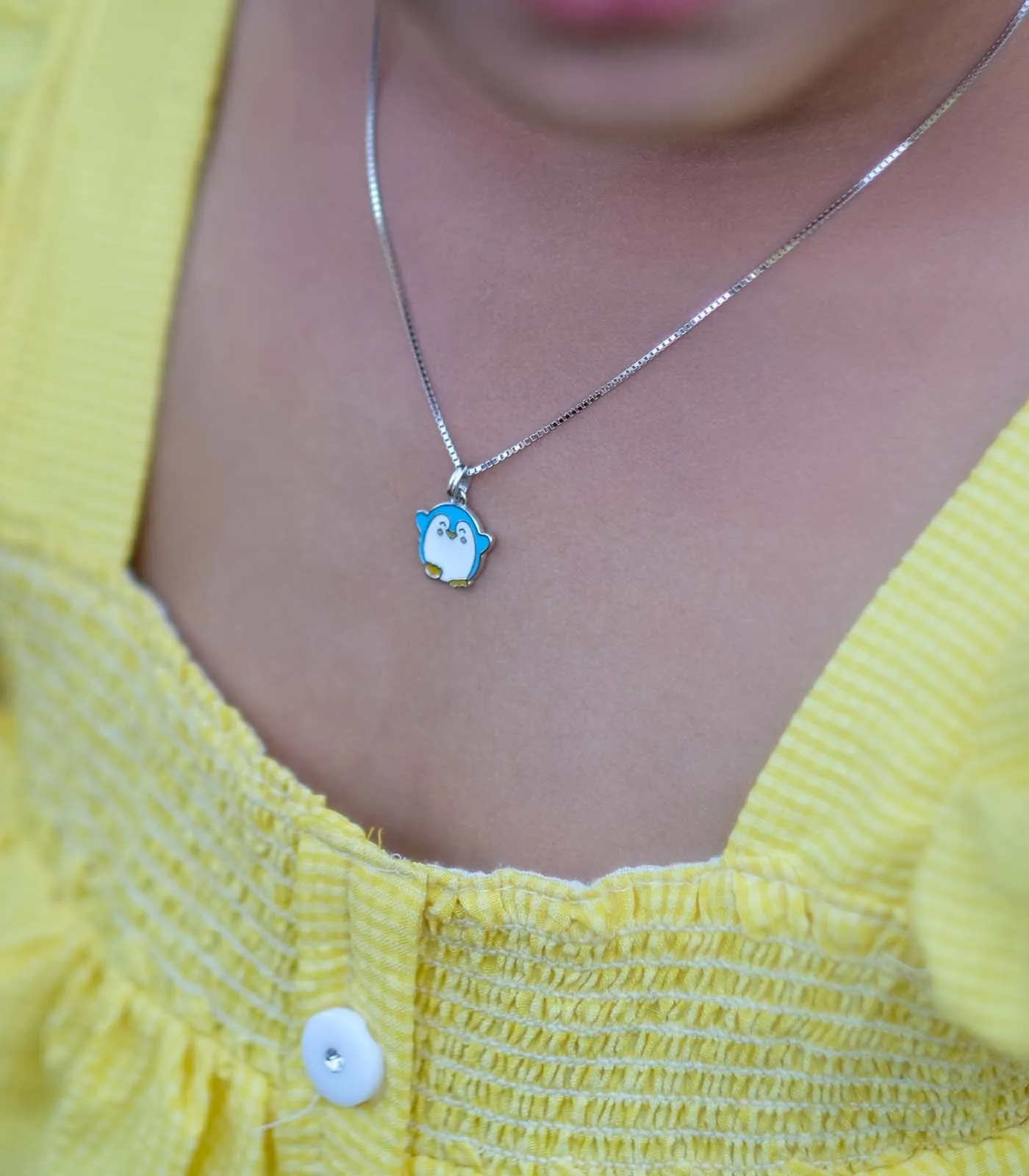 Penguine Necklace (Silver)