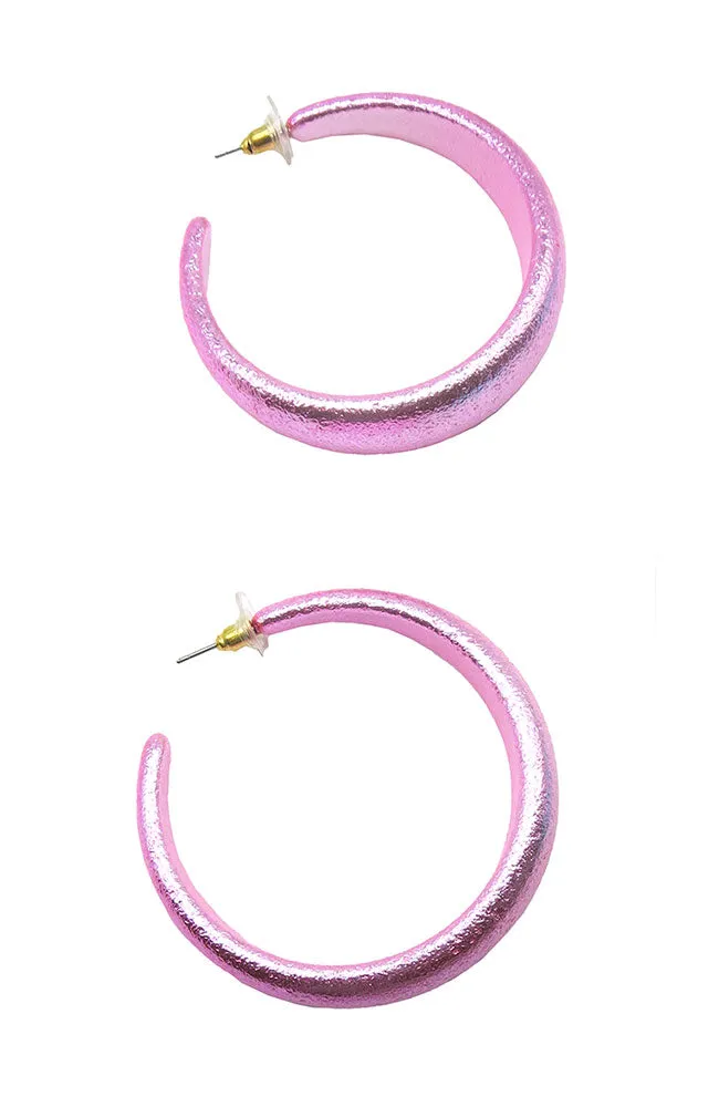 Pink Coated Color Hoops