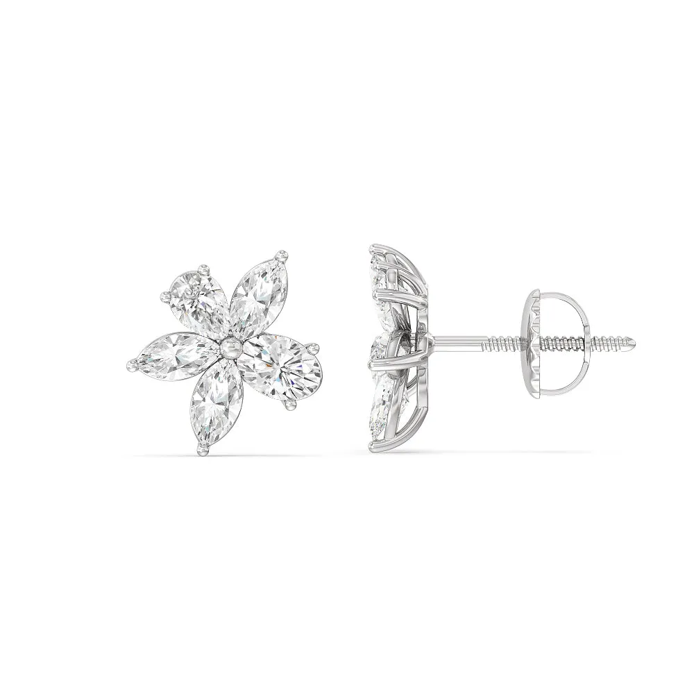 Plumeria Studs
